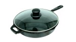 Trilonium Cast Iron Skillet | Fry Pan With Toughened Glass Lid | Pre-Seasoned | 10 inches | 3.16 Kgs | Induction Compatible | Classic