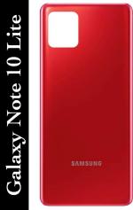PURPLESAVVY Aura Red Plastic Back Panel For Samsung Galaxy Note 10 Lite