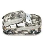 Smily Kiddos Grey New Car Design Zipper Pencil Case