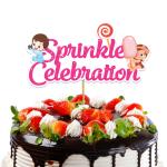 Festiko Baby Sprinkles Cake Topper, Baby Shower Decorations Items, Welcome Baby Decorations