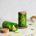 Kavi Transparent Wine Bottle Jars (Set of Two)