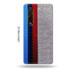 Tweakymod Printed Leather Strips Back Cover For Oppo FIND X2