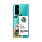 Emble Starbucks Designer Printed Silicone Case For Vivo V20 SE ( TPU | Soft , Vivo V20 SE | Multicolor )