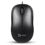 Enter Click Wired USB Mouse-Black
