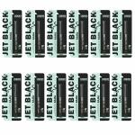 OCTAVIA BEAUTY Jet Black Eye Kajal for Women Smudge-Proof & Long Lasting | Lite Green Packet | Black Kajal | Pack of 12