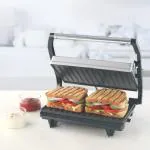 Borosil Prime Grill Sandwich Maker, Grey
