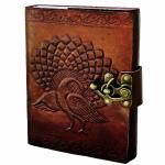 Lovely Craft 6x4 inch Leather Diary for Office Handmade Paper Leather Journal Notebook Leather Diaries