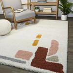 SWEET HOMES Multicolor Microfiber Carpet 10 x 10 Feet