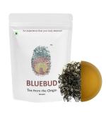 BLUEBUD Tea | Green Tea - Whole Leaf Loose | 100% Natural | 100gm [50 Cups]