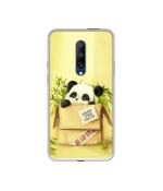 Casotec Panda In Box Design Printed Silicon Soft TPU Back Case Cover for OnePlus 7 Pro