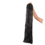 Navmav 30 Inch Black, Golden All, Normal, Thick, Long Hair Wig Synthetic Women And Girls