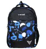 V-WORK BAG Backpack for Boys 3 compartments Water Resistant Stylish and Trendy College Backpacks for Boys