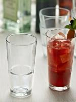 Smartserve Oxford Tall Cocktail/Mocktail/Beer/Juice/Vodka Glass Set, 290ml, Set of 6, Transparent