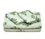 RRC Super Soft Brushed Microfiber Cotton Quilt Queen Bedspreads/Reversible Throw Blanket Bohemian Bedspread Printed Bedding Bed Cover 90