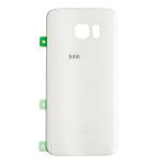 NAFS White Replacement Glass Back Door Panel For Samsung S7 Edge,