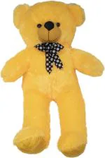 fluffies Yellow 3 Feet Teddy Bear