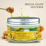 Glamroot Bridal-Glow Face Scrub Sugarcane & Honey Help for Instant Glow & Removes Tanning.