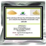 MGBN Gelatin With Besan Or Gram Flour Or Kadalai Mavu Powders Mix 2 In 1 Use For Face Mask, Hair Removal Skin Care 100 gm