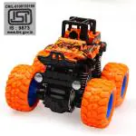 Khyali Mini Monster Truck 4wd Friction Powered Cars for Kids (Pack of 1) (Orange)