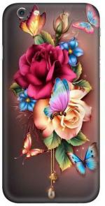 instyler Apple iPhone 6s Plus Matte Vinyl Flower Printed Mobile Skin Sticker with Scratch Resistant Lamination