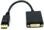 Microware DVI, HDMI Adapter for Projectors, PC, Monitors