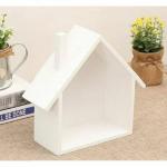 TFS Beautiful Hut shape shelve MDF (Medium Density Fiber) Wall Shelf (Number of Shelves - 1, White).