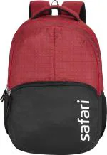 Safari Stint Black Polyester Backpack