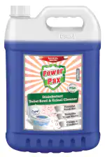PowerPax Toilet Bowl & Urinal Traditional Cleaner with 99.9% Germ Kill Disinfectant Sanitizer Action (Original), 5L