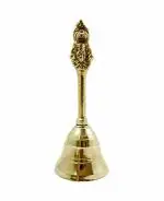 zoltamulata Copper Brass Modern Ghanta Pooja Bell for Home and Temple