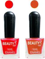 OUR Beauty Multicolor Extra Shine Long Wear Durable Nail Polish Combo 112, 20 ml (Pack Of 2)