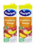 Ocean Spray Cranberry Mango Juice, 1L (Pack of 2)
