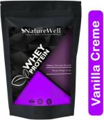 Naturewell Protein Plus Gym Supplement Whey Protein Powder - Vanilla Creme, 400 Gram