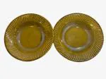 Your Local Store Beige Color Ceramic Round Shaped Pasta Plate 7 Inch Quater Plate Set Of 2