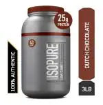 Isopure Low Carb Dutch Chocolate 100% Whey Protein Isolate Powder 1.36 kg