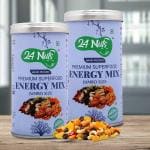 24 Nuts Hand Premium Superfood Energy Mix Jumbo Size (500gm Pack of 2)