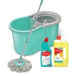 Spotzero By Milton Microfiber Aqua Green Mini Mop Cleaning Kit - 500 Ml (Set Of 3)