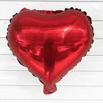 Grand Shop Red Aluminium Foil Balloons