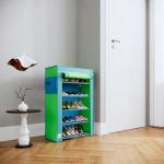 Fabura Shoe Rack in 5 Shelf with Cover