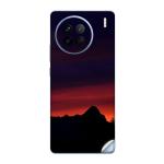 GADGETSWRAP Printed Vinyl Skin Sticker for Vivo X90 - red sky big sun set