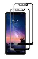 Inclu New Edge To Edge Full Tempered Glass Screen Protector For Huawei Nova 3i (Pack Of 2)