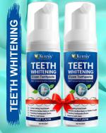 KURAIY Toothpaste Foam Whitening Tooth Freshen Breath Cleaning Remove Smoke Stains Plaque Teeth Mouth Wash Oral Hygiene Care