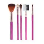 Colors Queen Makeup Brush Set, 5 Pieces Professional Fantasy Makeup Brushes Essential Cosmetics Blending Face Powder Blush Concealers Eye Shadows Make Up Brushes Kit