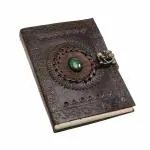 pranjals house Brown Leather Handmade Diary 100 Pages