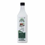 ATS 100% Cold Pressed Virgin Coconut Oil | Pet bottle | High quality raw coconut | Edible virgin coconut oil | Uses for cooking and skin care | Natural and chemical free virgin coconut oil (1L)