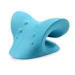 PERSONALSIDE Neck And Shoulder Relaxer For Pain Relief And Cervical Traction Device For Spine Alignment | Neck Stretcher Chiropractic Pillow For Neck Pain Relief (BLUE)