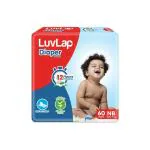 LuvLap Baby Diaper Pants New Born 0-5kg With Aloe Vera Lotion for Rash Protection 60pcs
