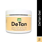 Care14 Aloe Vera De-Tan Gel | Made with Flower Extracts | Removes Tan, Exfoliates & Reduces Hyperpigmentation | 100% Natural | No Chemicals | No Preservatives | 100gms