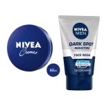 Asl World Cosmo NIVEA Men Face Wash, Dark Spot Reduction, 100 gm And Nivea Men Fresh Face Creme, 60ml (Pack of 1)-10