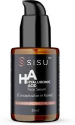 SISU Hyleronic Acid Face Serum for Dehydrated Skin, Dryness and Dullness (30 ml)