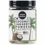 Urban Platter Coconut Jaggery Sachets, 125g (25 Sachets of 5g Each)